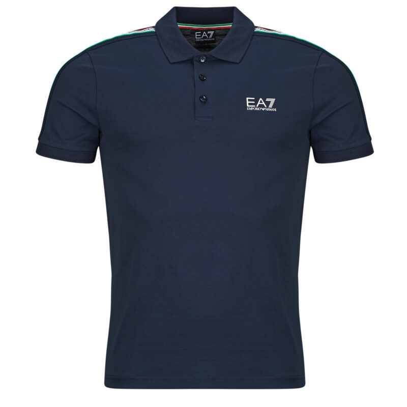 Polo Emporio Armani EA7 ITALIAN SPIRIT POLO Marine Polo Uomo - 1
