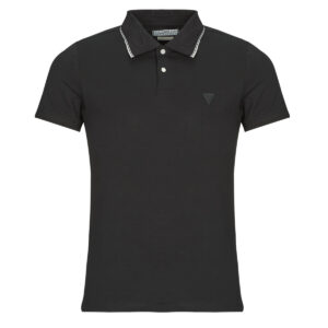 Polo uomo Guess  NOLAN SS POLO  Nero Guess 7621235174019