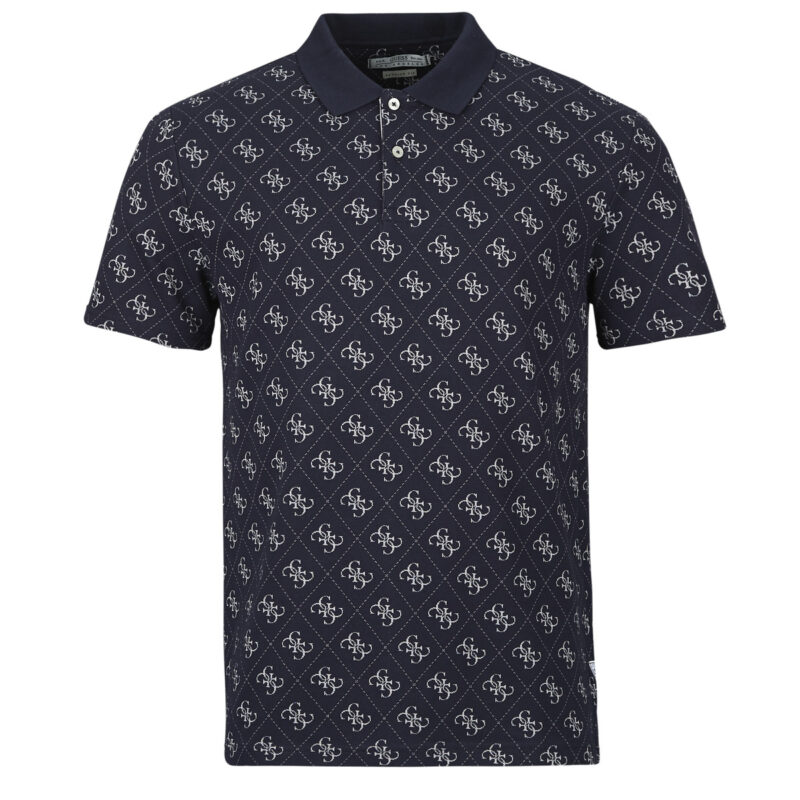 Polo Guess Polo homme SS ALL OVER 4G Jacquard - 1