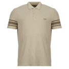 Polo Guess SS WASHED PRINTED POLO Beige Herren-Polo - 1
