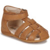 Little Mary LEANDRE Brown Boys' Sandals Little Mary 3608925750719