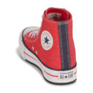 Converse YOUTH CONVERSE CHUCK TAYLOR ALL STAR EVA LIFT PLATFORM RETRO DEN Rosso Sneakers Bambino - 5