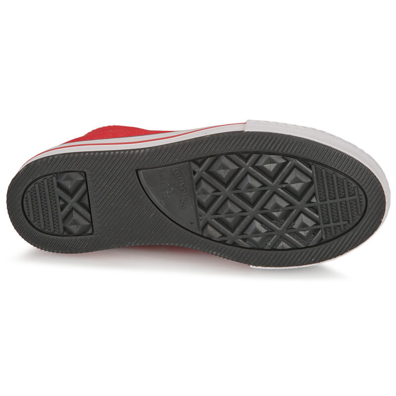 Converse YOUTH CONVERSE CHUCK TAYLOR ALL STAR EVA LIFT PLATFORM RETRO DEN Rosso Sneakers Bambino - 7