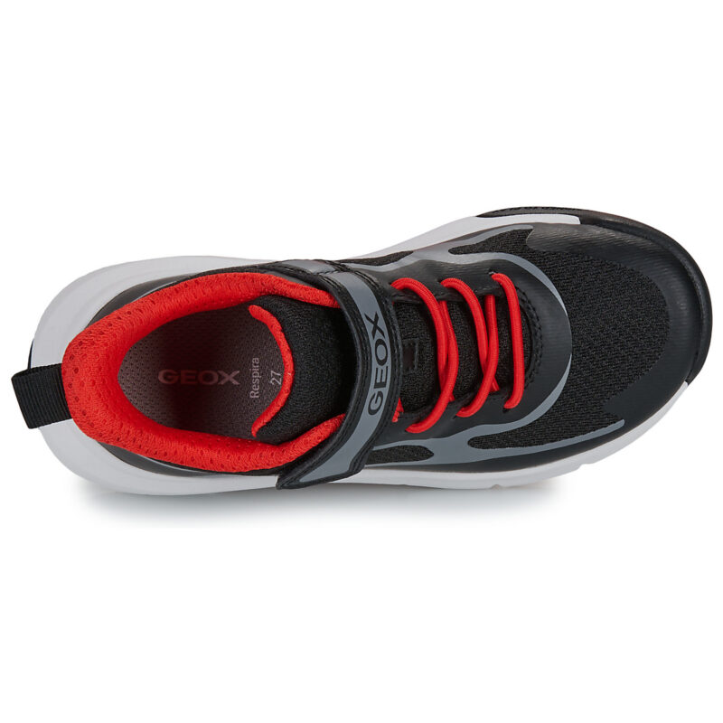 Geox J PRO-RAN BOY F Μαύρο - Παιδικά Αθλητικά Παπούτσια - 6