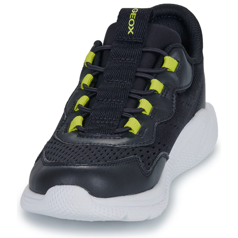Geox J SPRINTYE FAST IN B Blaue Sneakers f&uuml;r Kinder - 3