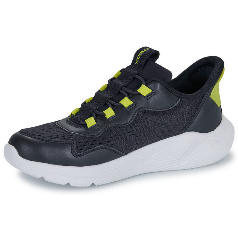 Geox J SPRINTYE FAST IN B Blaue Sneakers f&uuml;r Kinder - 4