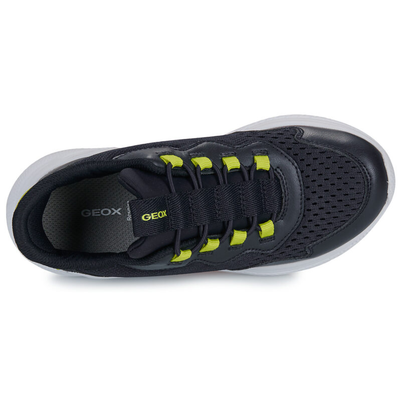Geox J SPRINTYE FAST IN B Blaue Sneakers f&uuml;r Kinder - 6
