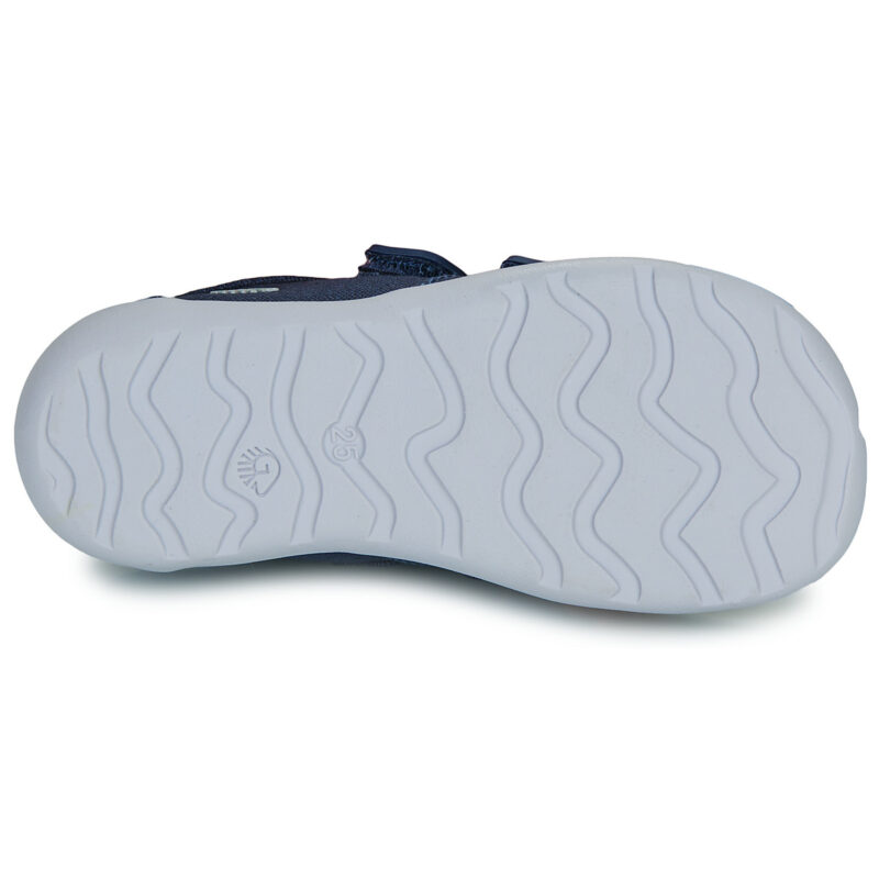Giesswein BAREFOOT CANVAS Blaue Sneakers f&uuml;r Jungen - Gr&ouml;&szlig;e 7