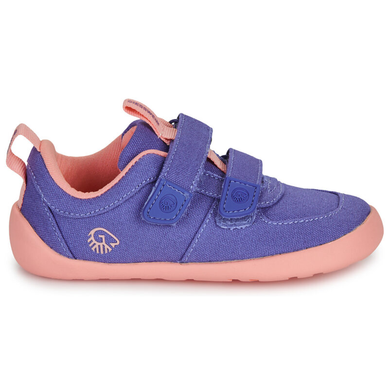 Giesswein BAREFOOT CANVAS Blaue Sneakers f&uuml;r Jungen - Gr&ouml;&szlig;e 2
