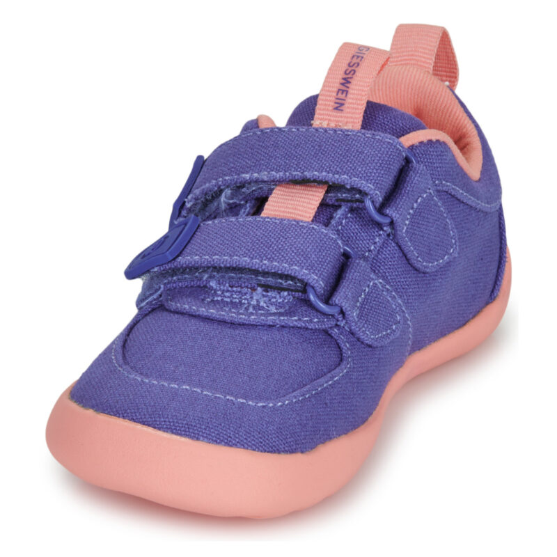 Giesswein BAREFOOT CANVAS Blaue Sneakers f&uuml;r Jungen - Gr&ouml;&szlig;e 3