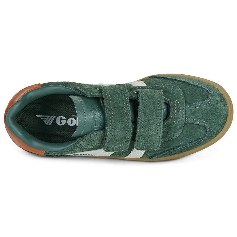 Gola Viper Strap Khaki Sneakers f&uuml;r Kinder - Gr&ouml;&szlig;e 6