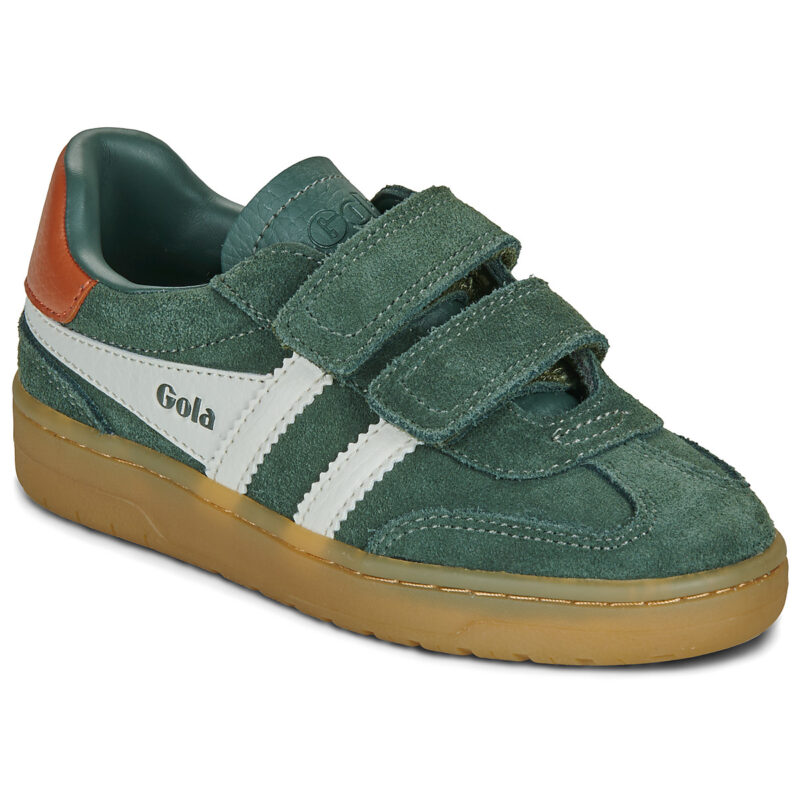 Gola Viper Strap Khaki Sneakers f&uuml;r Kinder - Gr&ouml;&szlig;e 1