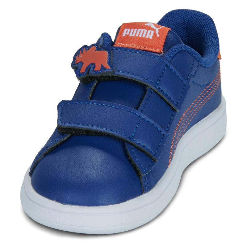 Puma Puma Smash 3.0 Dino V Inf Blu Sneakers Bambino - 3