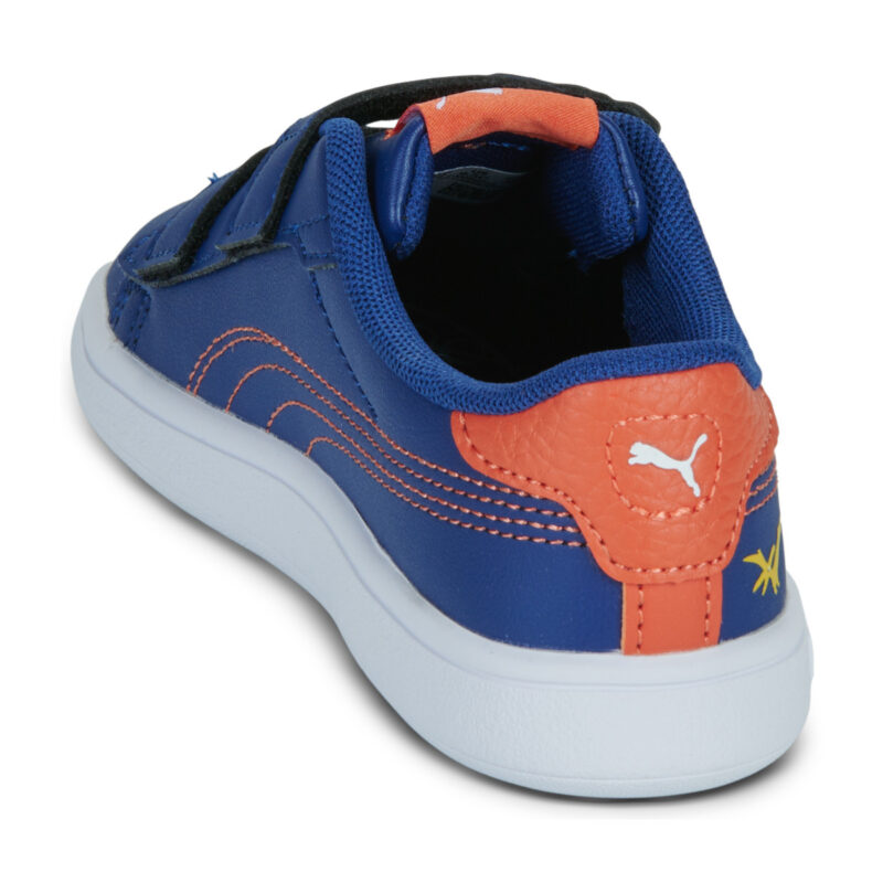 Puma Puma Smash 3.0 Dino V Inf Blu Sneakers Bambino - 5
