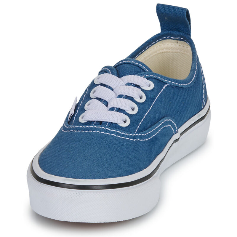 Vans Authentic Elastic Lace NAVY Blu Sneakers Bambino - 3