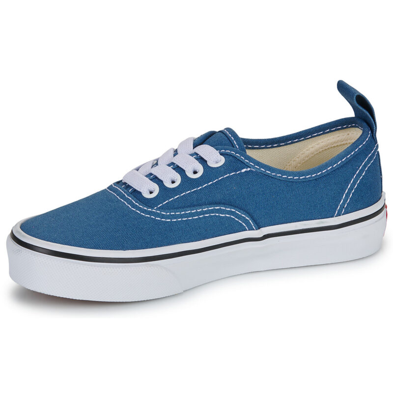 Vans Authentic Elastic Lace NAVY Blu Sneakers Bambino - 4