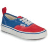 Scarpe bambini ragazzo Vans  Authentic Elastic Lace PRIMARY RACING RED Vans 198266589022