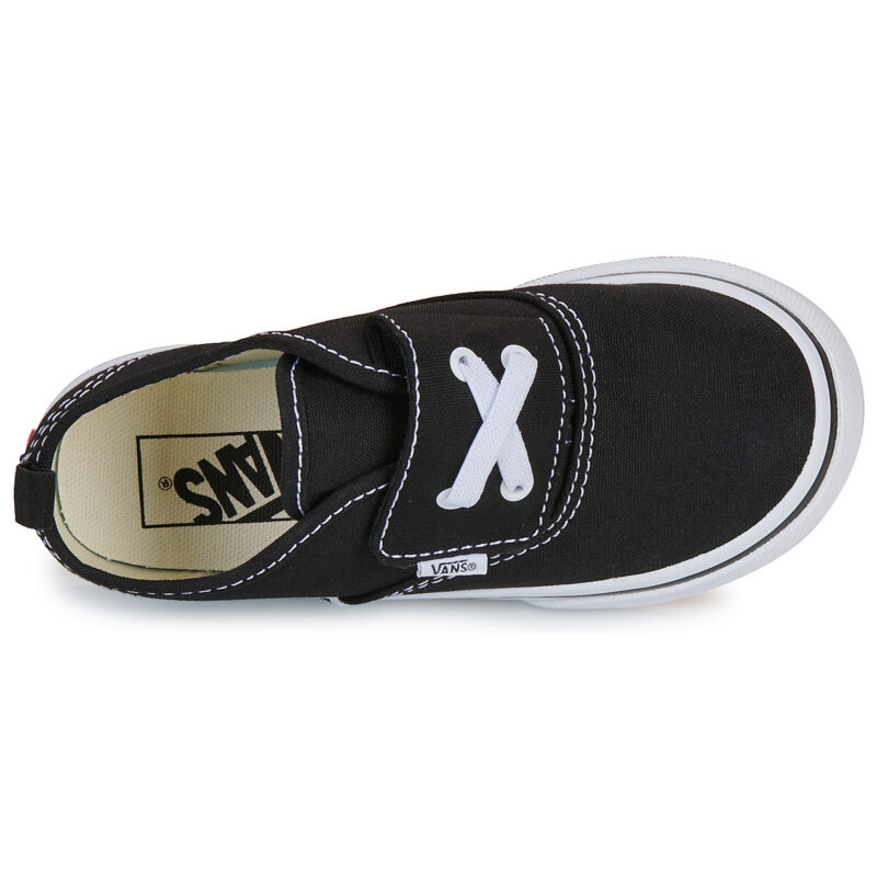 Vans Authentic Elastic V BLACK Nero Sneakers Bambino - 6