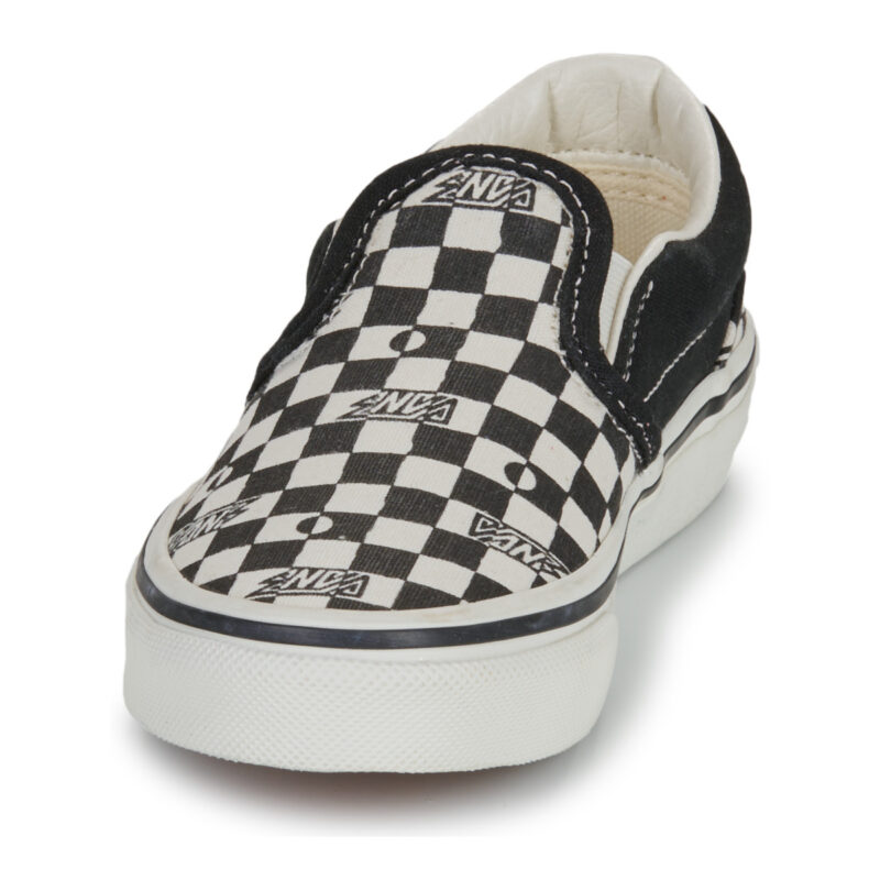 Vans Classic Slip-On GEO CHECK SCHWARZ/WEISS Schwarz - Slip-On Kindergröße 3