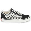 Vans Old Skool Geo Check Schwarz-Wei&szlig;e Sneaker Kindergr&ouml;&szlig;e 2