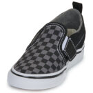 Vans TD Slip-On V (Checkerboard) Blk/Pewter Nero Slip on Bambino - 3