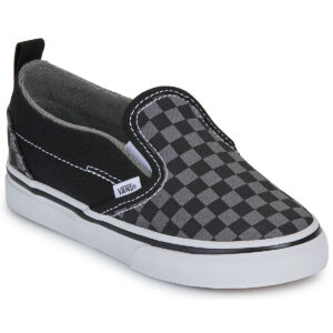 Scarpe bambini ragazzo Vans  TD Slip-On V (Checkerboard) Blk/Pewter  Nero Vans 192827639416