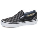 Vans UY Classic Slip-On (Checkerboard) Blk/Pewter Nero Slip on Bambino - 4