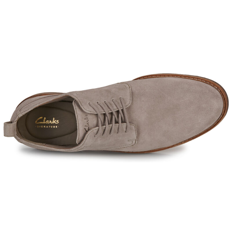 Clarks  Aldwin Lace  Grigio -  Derby Uomo - 6