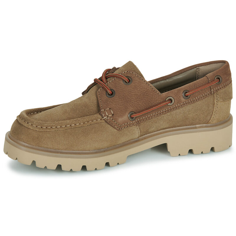 Clarks Chaussures bateau homme Cleyhill marron - 4