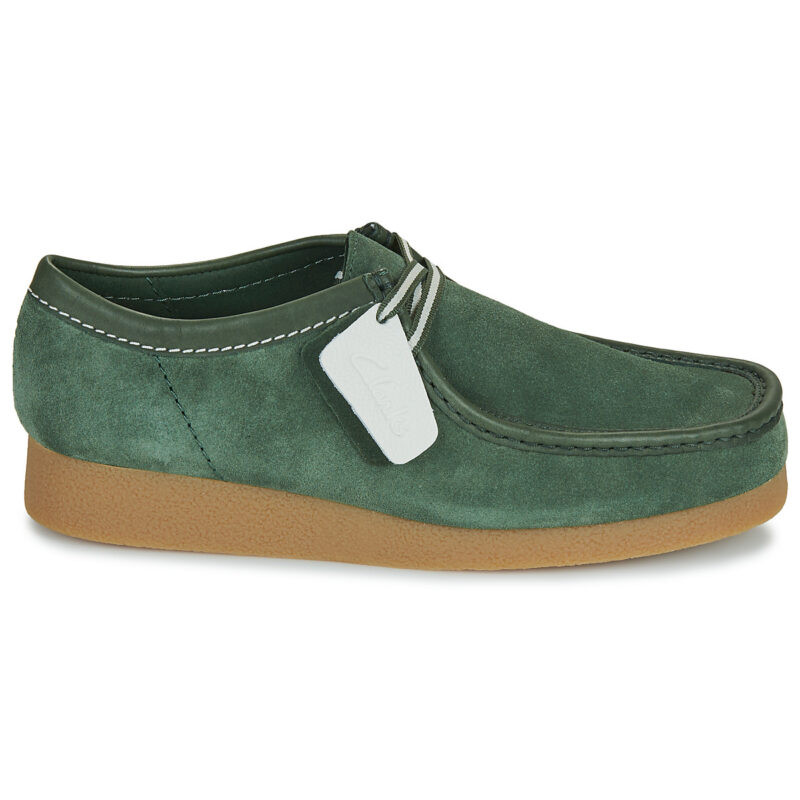 Clarks  WallabeeEVO  Verde -  Derby Uomo - 2