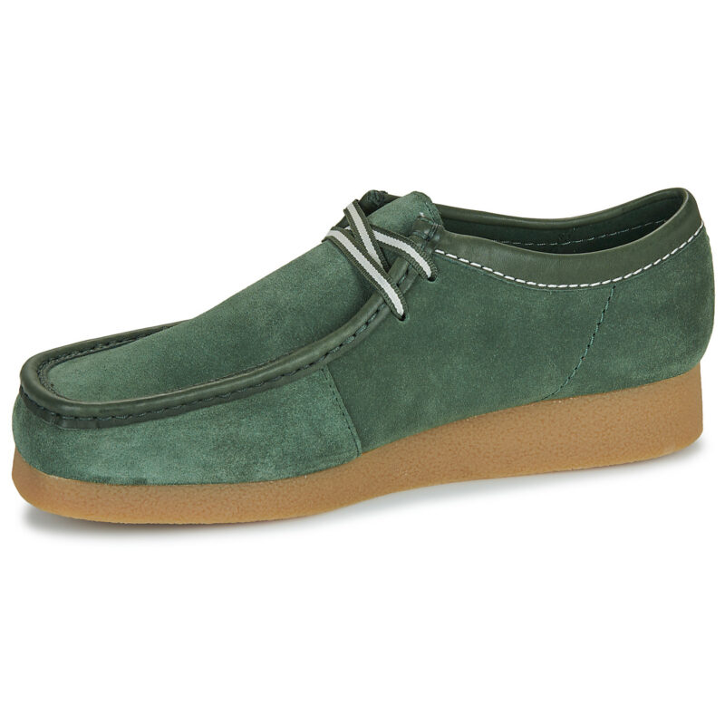 Clarks  WallabeeEVO  Verde -  Derby Uomo - 4