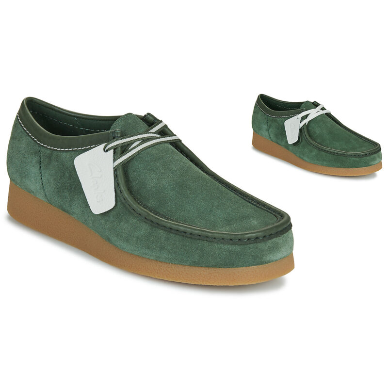 Clarks  WallabeeEVO  Verde -  Derby Uomo - 1