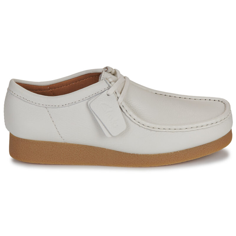 Clarks  WallabeeEVO  Bianco -  Derby Uomo - 2