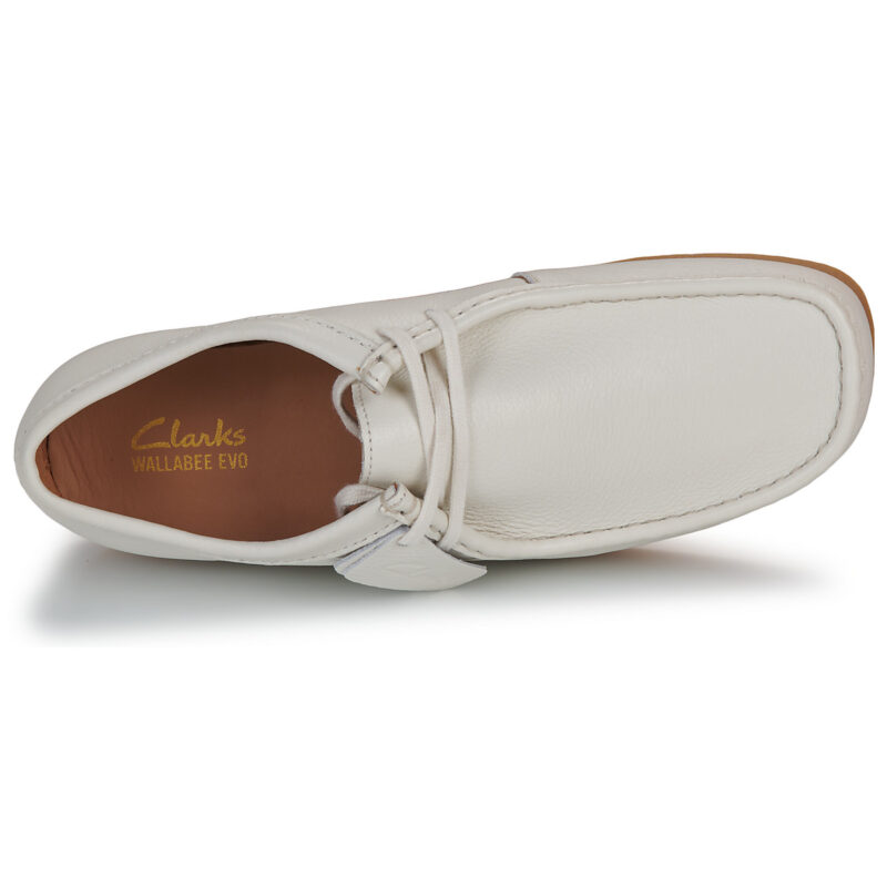 Clarks  WallabeeEVO  Bianco -  Derby Uomo - 6
