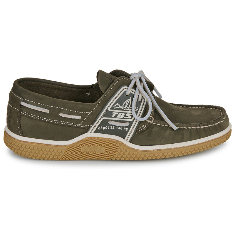 TBS GLOBEK Verde Scarpe da barca Uomo - 2