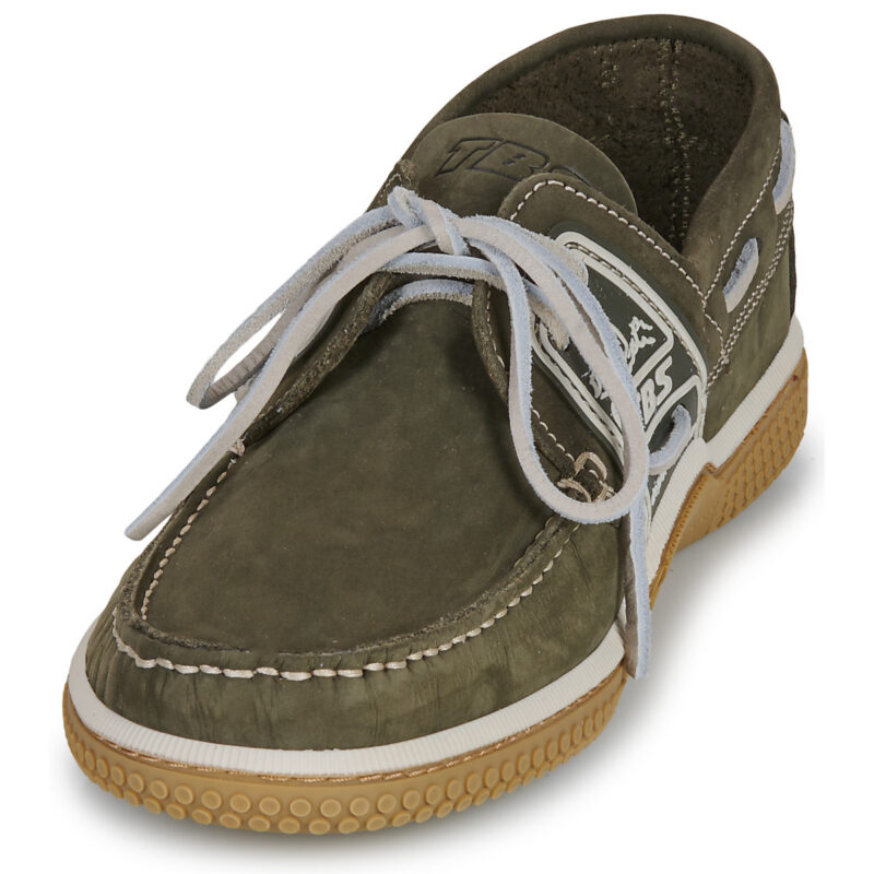 TBS GLOBEK Verde Scarpe da barca Uomo - 3