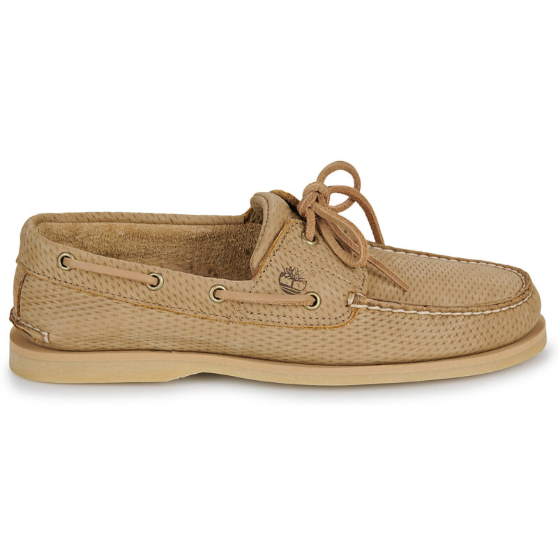 Zapatos n&aacute;uticos Timberland CLASSIC BOAT color beige para hombre - Talla 2