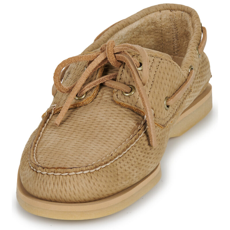 Zapatos n&aacute;uticos Timberland CLASSIC BOAT color beige para hombre - Talla 3