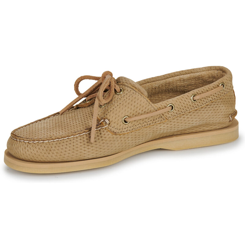 Zapatos n&aacute;uticos Timberland CLASSIC BOAT color beige para hombre - Talla 4