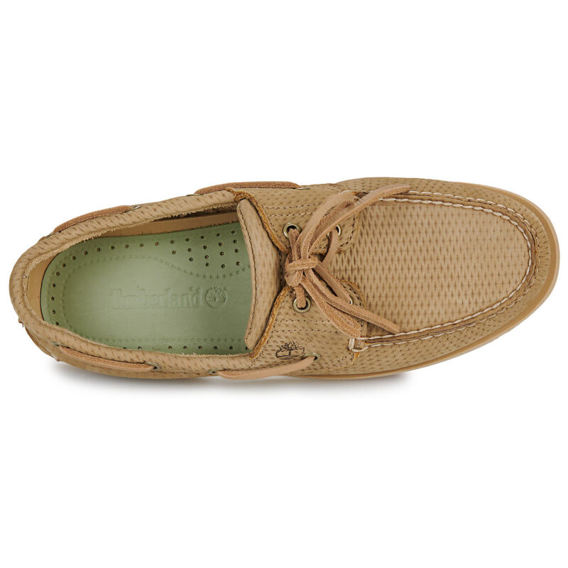 Zapatos n&aacute;uticos Timberland CLASSIC BOAT color beige para hombre - Talla 6