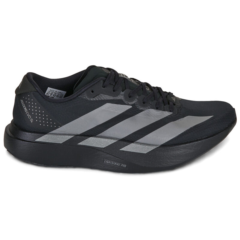 adidas Adizero EVO SL WVEN M Black Running Shoes Man - 2