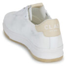 Clae  MALONE KNIT  Bianco -  Sneakers Uomo - 5
