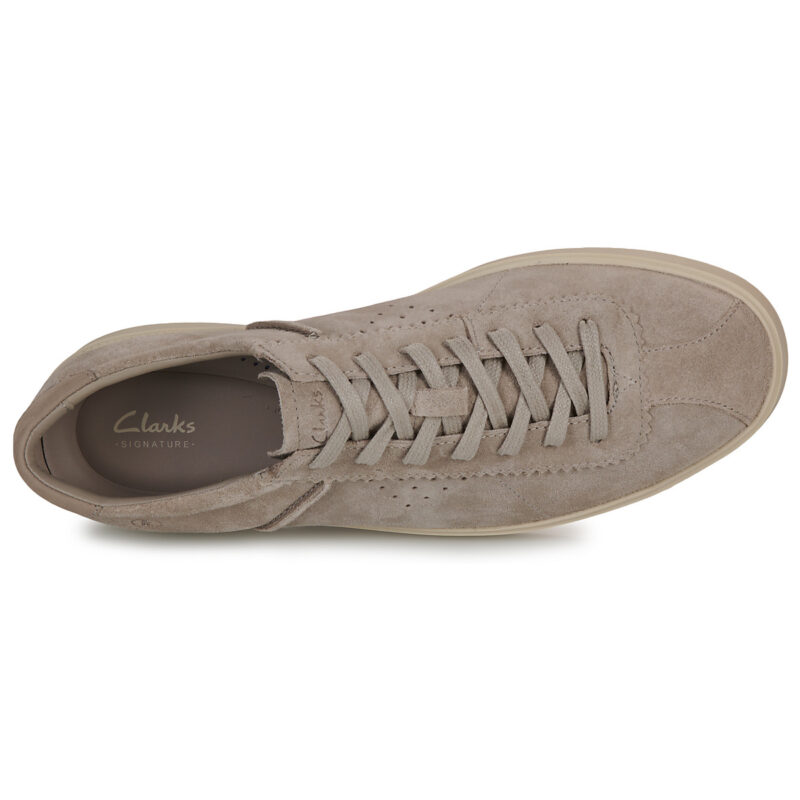 Clarks Lockford Lace Grigio Sneakers Uomo - 6