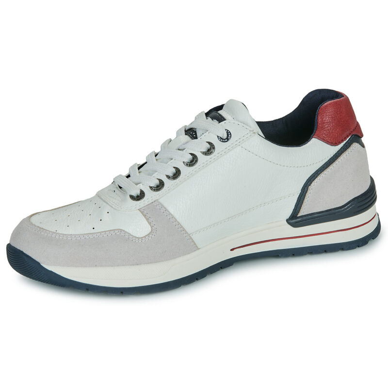 Mustang  26M0281002-WHITE  Bianco -  Sneakers Uomo - 4