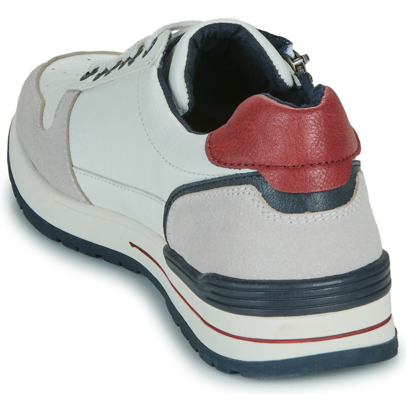 Mustang  26M0281002-WHITE  Bianco -  Sneakers Uomo - 5