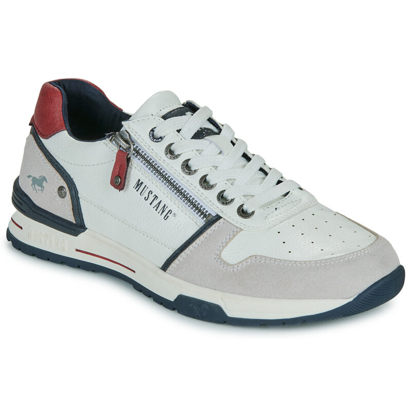Mustang  26M0281002-WHITE  Bianco -  Sneakers Uomo - 1