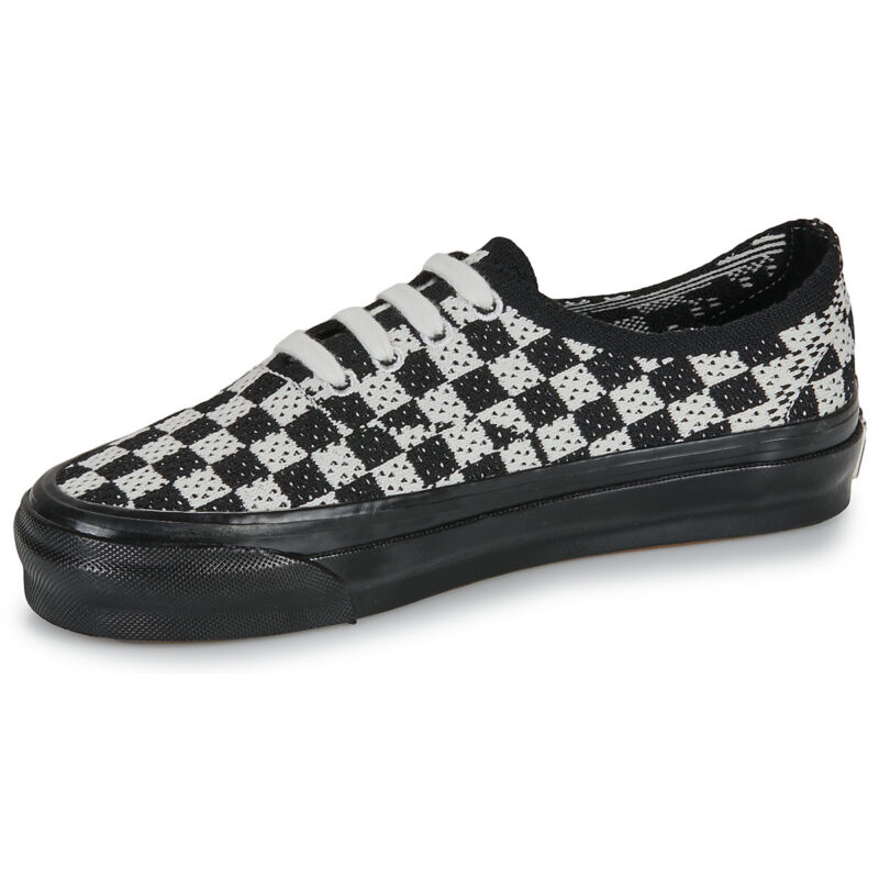 Vans LX Authentic 44 EK Punk Check BLACK/MARSHMALLOW Nero Sneakers Uomo - 4
