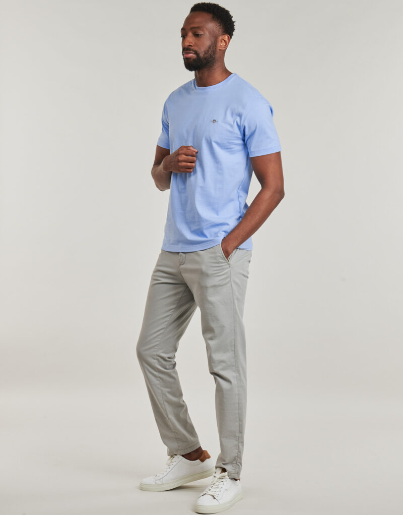 T-shirt Gant REG SHIELD SS T-SHIRT Blu T-shirt maniche corte Uomo - 3
