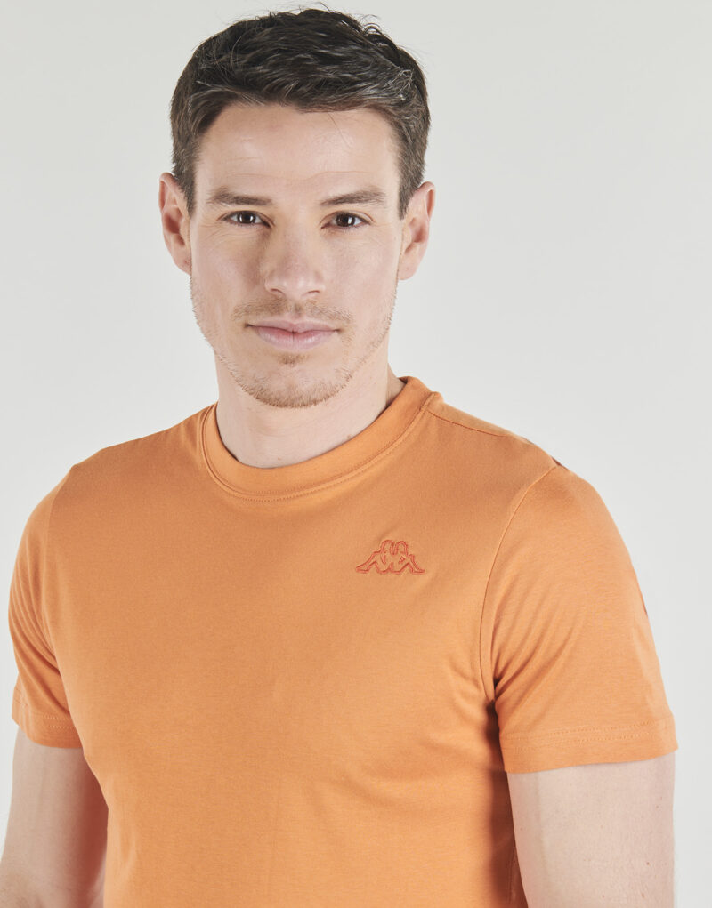 T-shirt Kappa CAFERS SLIM Arancio T-shirt maniche corte Uomo - 5