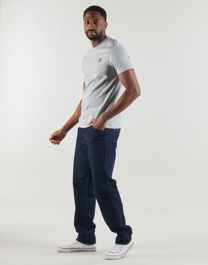 T-shirt Lyle & Scott Plain T-shirt Grigio T-shirt maniche corte Uomo - 3